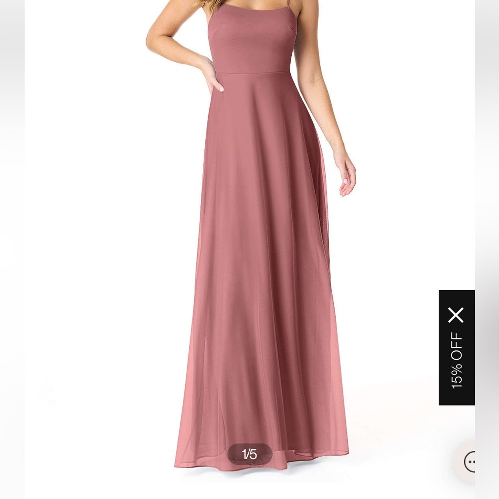 COPY - Azazie dusty rose bridesmaid dress